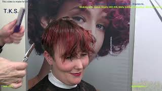 I want SHORT HAIR! PIXIE PUNK and a new strong color !!! ILSE by T.K.S.