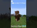 Dancing villager in minecraft ftjahcub part 3 viral shorts minecraft