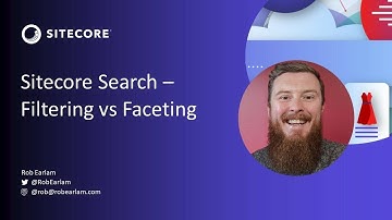 Sitecore Search - Filtering vs Faceting