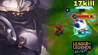 Wild rift hard carry jax- jax vs teemo baron lane season 10