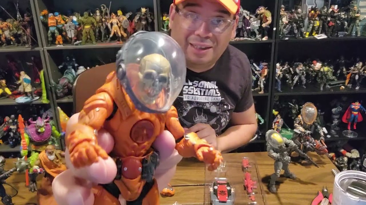 Cosmic Legions Wal-Torr figure unboxing 4Horsemen Studios. Thefrenchspy81 adult collector 