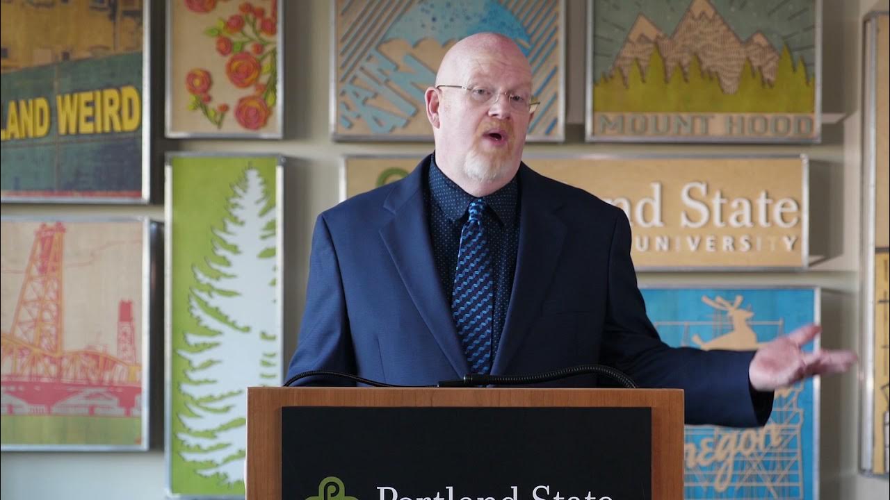 Brett Bigham 2021 Portland State Commencement address YouTube