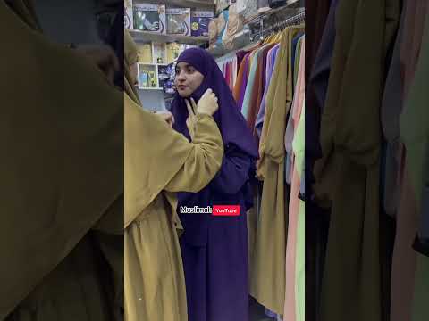 Non Muslim sister try hijab first time#muslimah #abaya #trending #youtubeshorts #viral