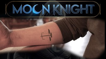 Animated Moon Knight Tattoo | Davinci Resolve