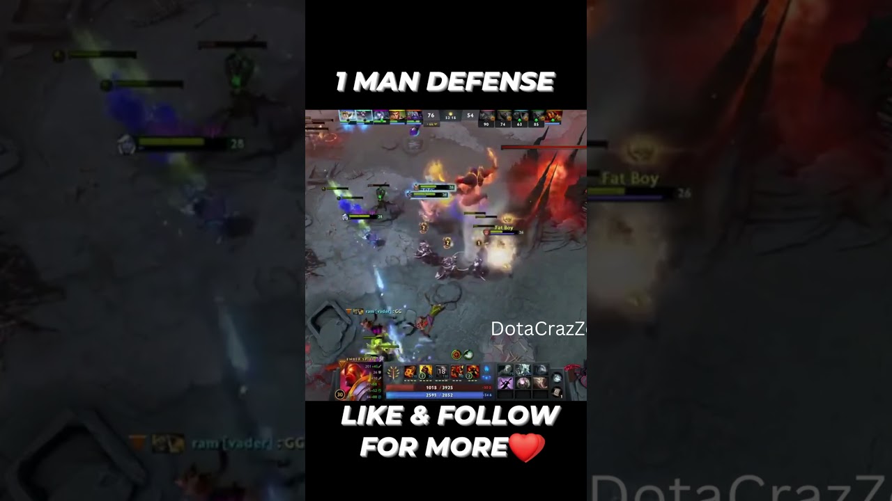 Fastest Hand EMBER SPIRIT Got RAMPAGE To Protect Their Throne |   