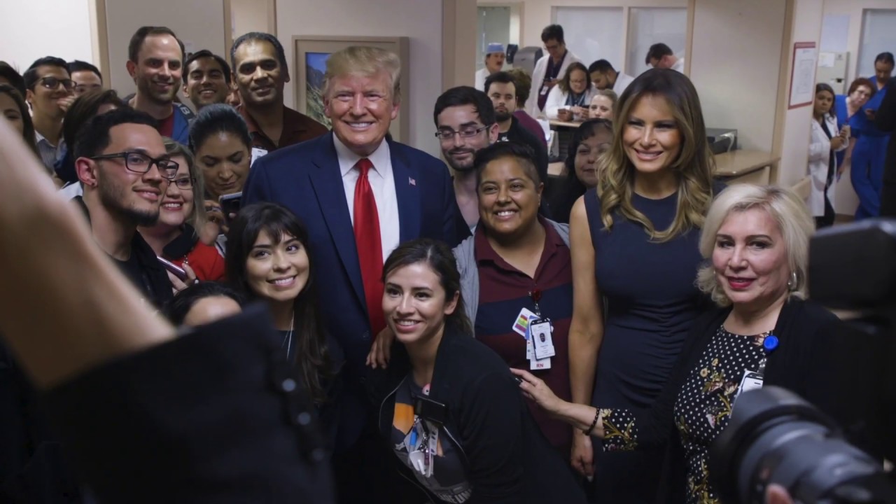 white house has fallen President Trump Meets First Responders, Doctors, and Nurses in Ohio and Texas
