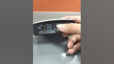 Hướng dẫn đảo lốp, khớp lốp và cài ngưỡng cảnh báo trên TPMS TN405