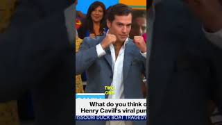 #HenryCavill amazed #TomCruise in #missionimpossiblefallout #shorts