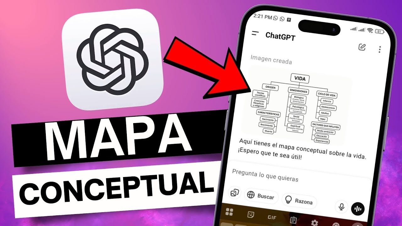 Cómo Hacer un MAPA CONCEPTUAL con CHATGPT 2025