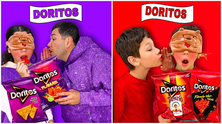 Guess The World's SPICIEST CHIP Challenge *Kids Went Crazy* | Familia Diamond