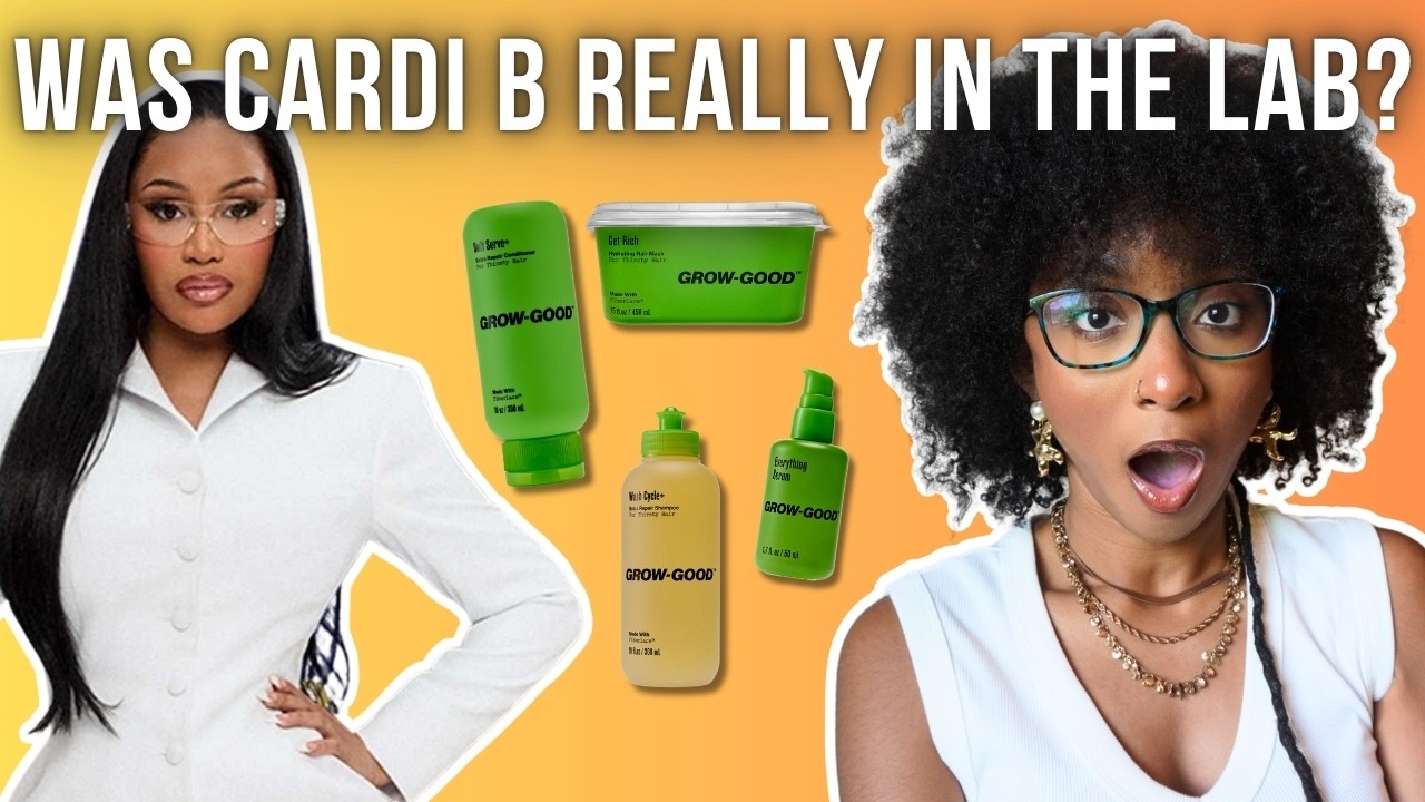 CARDI B's GROW-GOOD Beauty Review | Science-Backed Celeb Haircare?