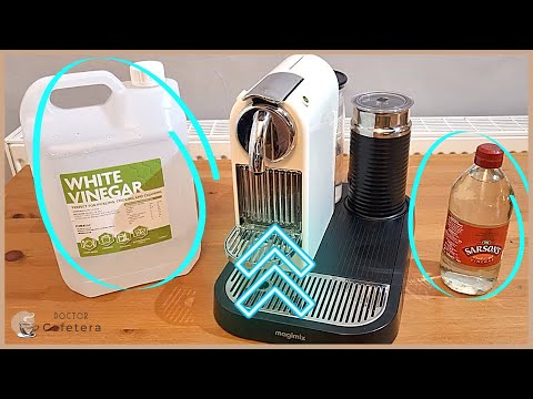 Cómo descalcificar una Nespresso con vinagre