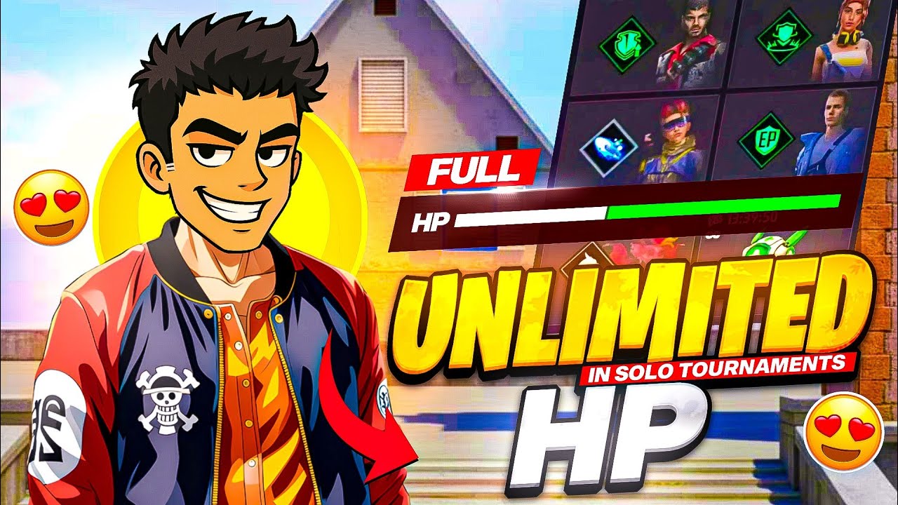 Unlimited hp 🤯 in solo tornament 🔥 Secret character skill combination 🥳😳 
