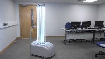 T 800 UV-C Disinfection Robot Visual video