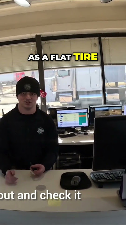 DOT explains how the tire sensors work at the weigh stations