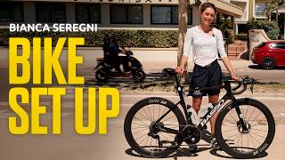 BASSO! BIANCA SEREGNI'S RACE DAY BIKE