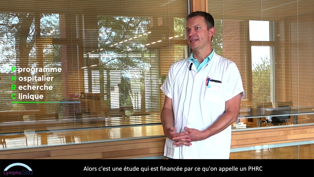 Pr Emmanuel Bachy | Présentation de l'étude TRANSCRIPT du LYSA - YouTube