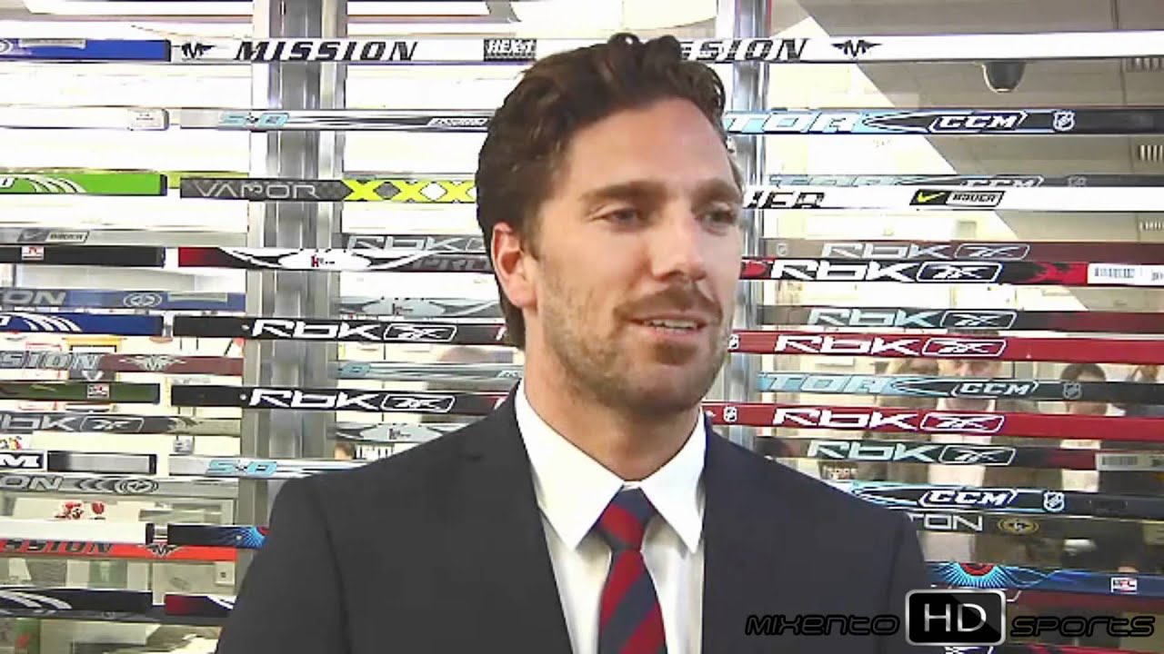 Bild från Henrik Lundqvist intervju inför NY Rangers vs. Frölunda 2011 [HD]