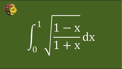 4th method to evaluate the definite integral using Beta/Gamma functions (Mis-3201AAA)