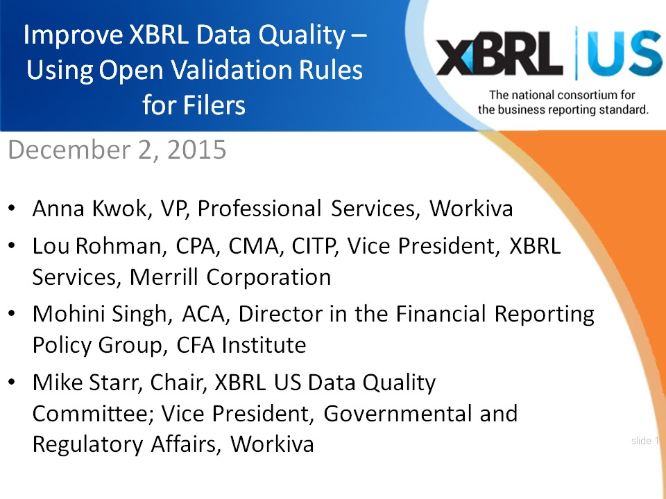 Using Open Validation Rules