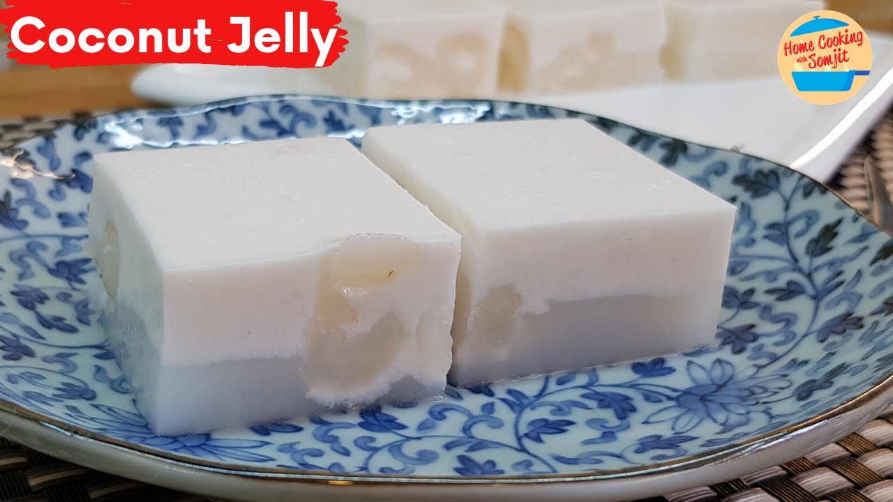 Longan Coconut Jelly in 7 Minutes
