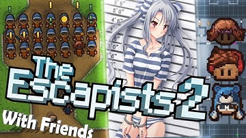PRISON RIOT! - Escapists 2 W/ Friends!