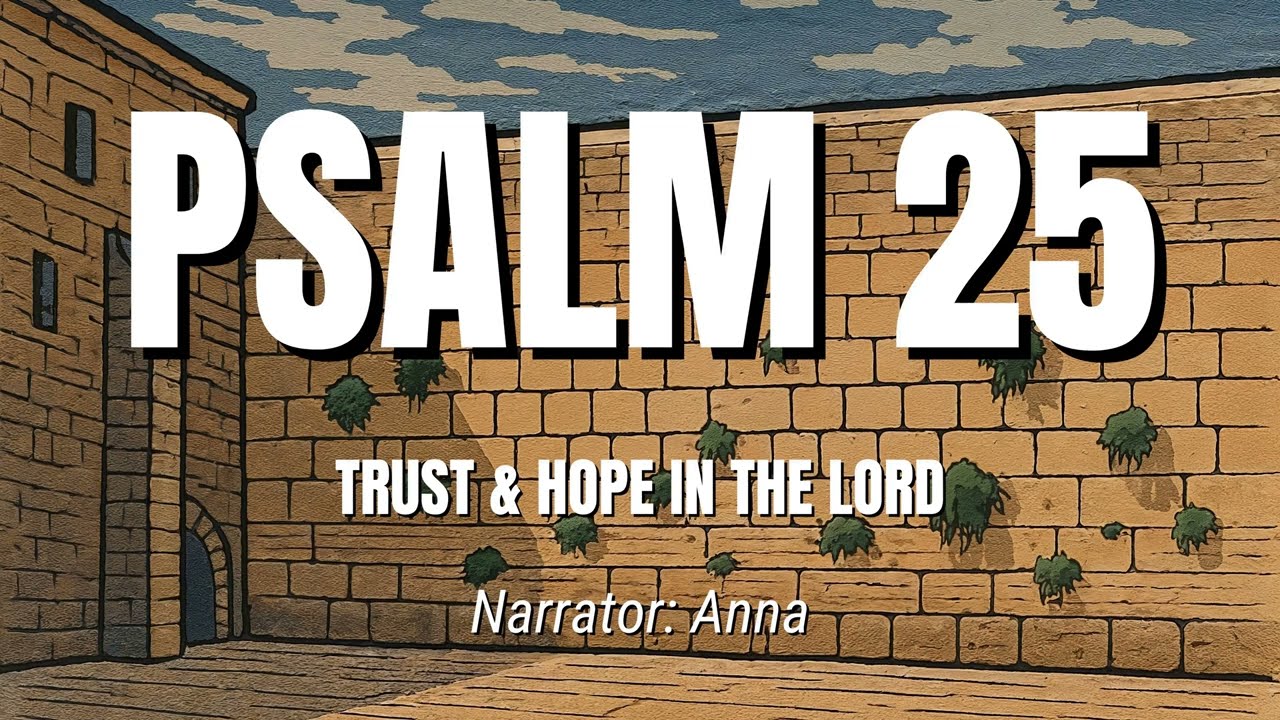 Psalm 25 | Path to Divine Guidance 🌟 | Trust & Hope in the Lord