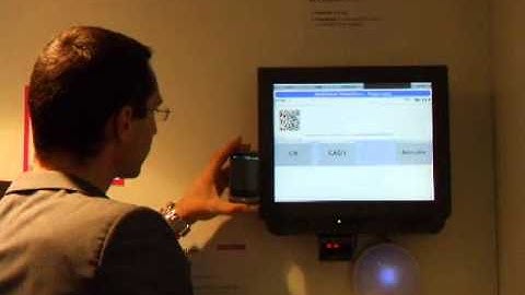 MobiNear m-Payment via QR-Code Demo EquipMag 2010 RetailBox