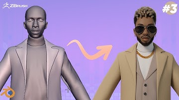 how to create stylized character speedthrough | Part 3 | uv