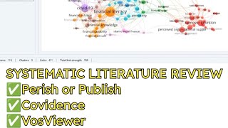 Tahapan Mudah Systematic Literature Review (SLR) dengan POP, Covidence & VosViewer screenshot 4