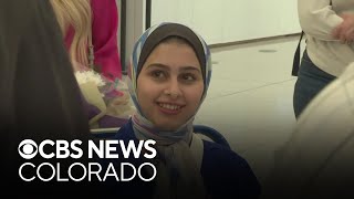 Gazan woman from viral video receives prosthetic leg in Colorado