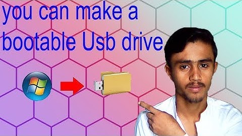 Create a Bootable USB drive in Urdu/Hindi - Windows 7, 8,10