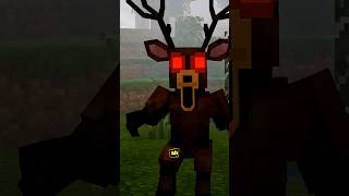 99 NIGHTS in the FOREST in MINECRAFT?! 😱 (Roblox)