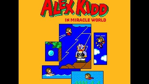 Alex Kidd In Miracle World Parts 1 & 2 - Mega EverDrive X 7