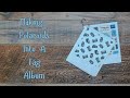 Making Polaroids Into A Tag Album