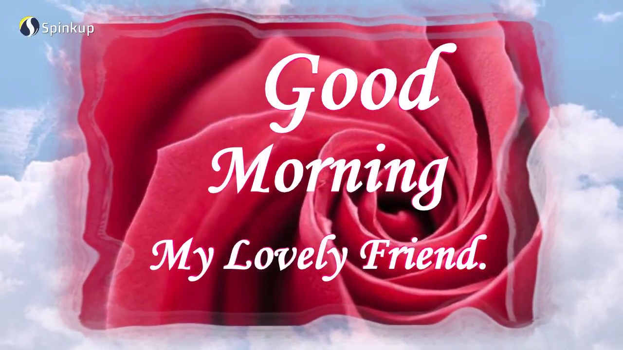 Sweet & Cute Lovely Good Morning Message to Friend-Good  