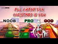 Mariah Carey - All I Want for Christmas Is You - Noob vs Pro vs God (Fortnite Music Blocks) Code!