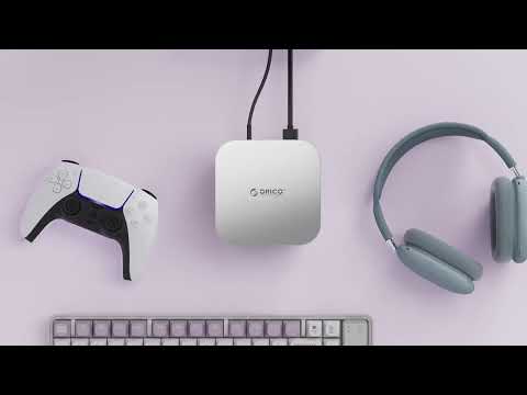 ORICO Minimate 512GB-8TB External Solid State Drive USB-C 20/40Gbps for Mac Mini M4, Windows,Linux.