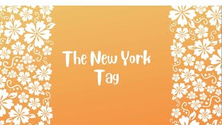The NY Tag  || May 2024