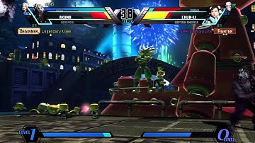 Ultimate Marvel vs Capcom 3: Random All - LegendaryXGee vs xAerialAssaultx R2 4-19-12