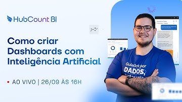 Como criar dashboards e análises com I.A do HubCount BI Studio