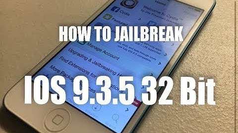 How To Jailbreak iOS 9.3.5-9.3.6