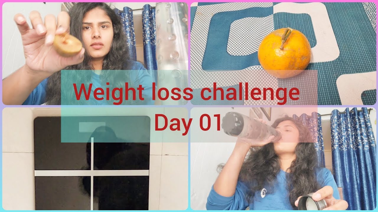 Weight loss challenge Day 01🌸#weightlosschallenge#weightlossdiet# ...