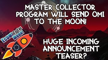 VeVe Master Collector Program will send OMI to the Moon! Ecomi announcement teasers for this month