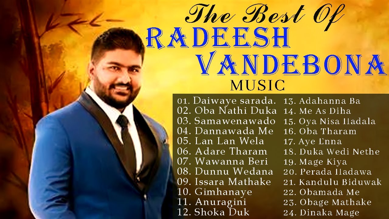 Best of Radeesh Vandebona Music