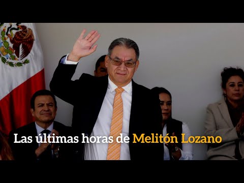 Las últimas horas de Melitón Lozano al frente de la SEP