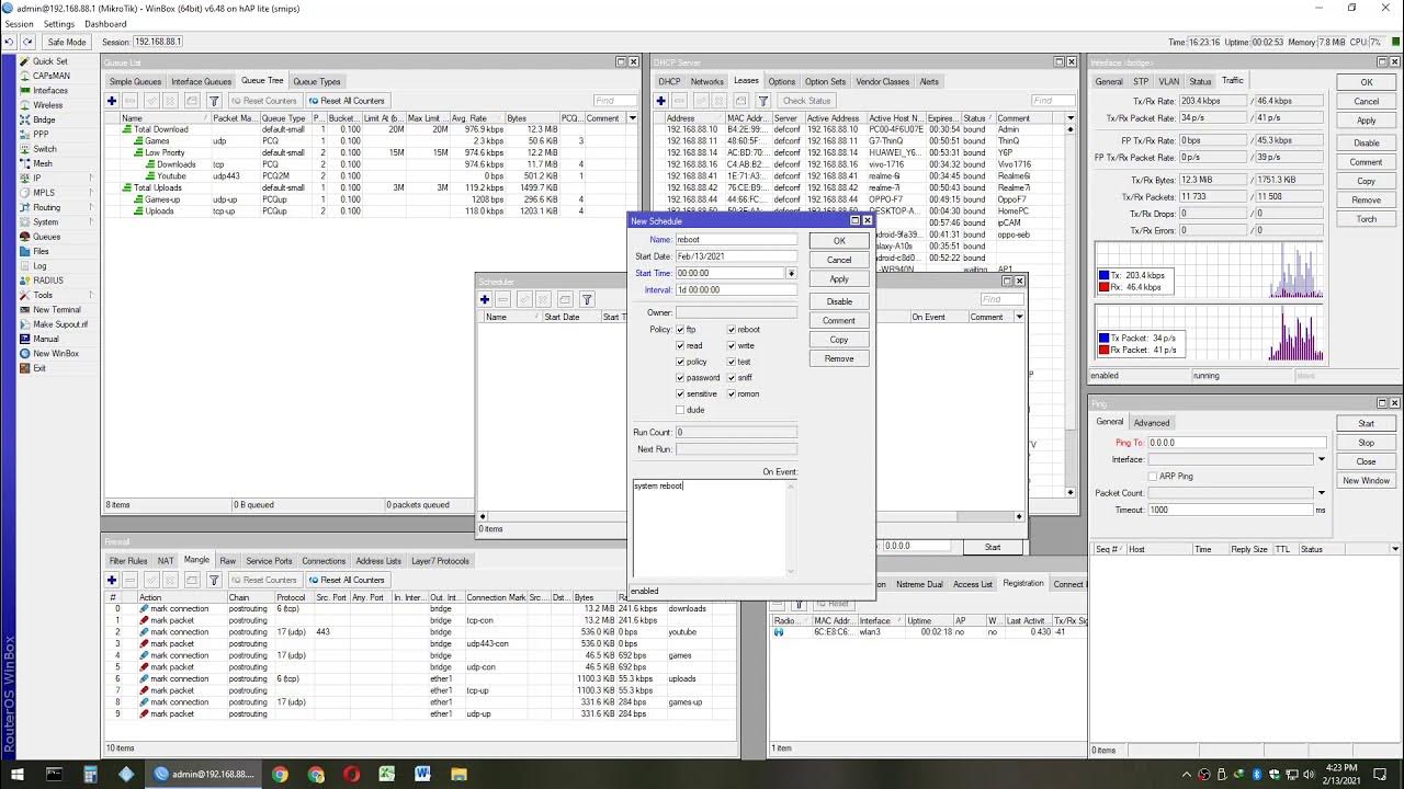 How to Schedule MikroTik Auto Reboot YouTube