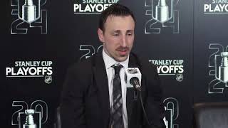 Brad Marchand Postgame Interview | Bruins vs Leafs Game 4 screenshot 3