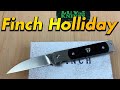 Finch Holliday / includes disassembly/ Great design gent carry !!