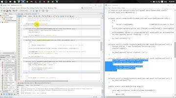 Chat server_ client in NetBeans